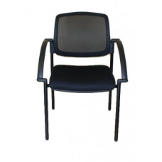 Bentley Mesh Visitor Chair with arms  